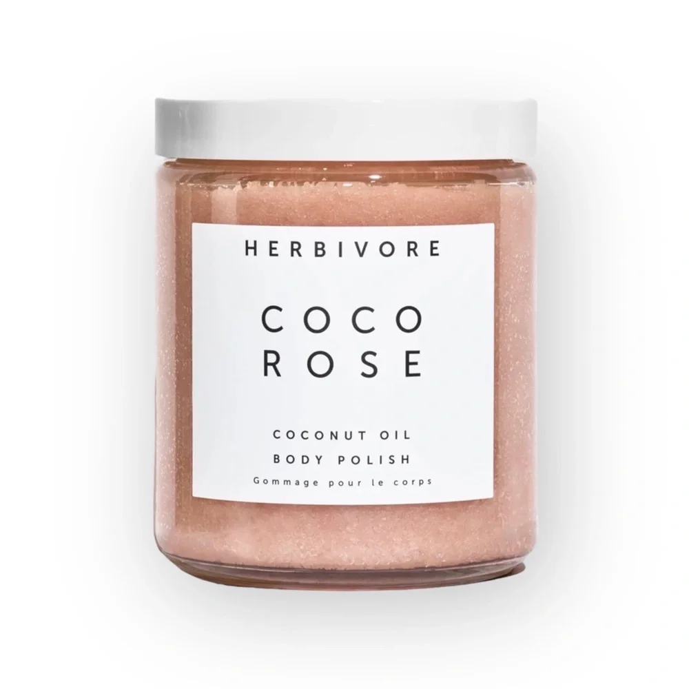 new Herbivore Botanicals ✿ Coco Rose Exfoliating Body Scrub ✿ Luxury Travel ✿